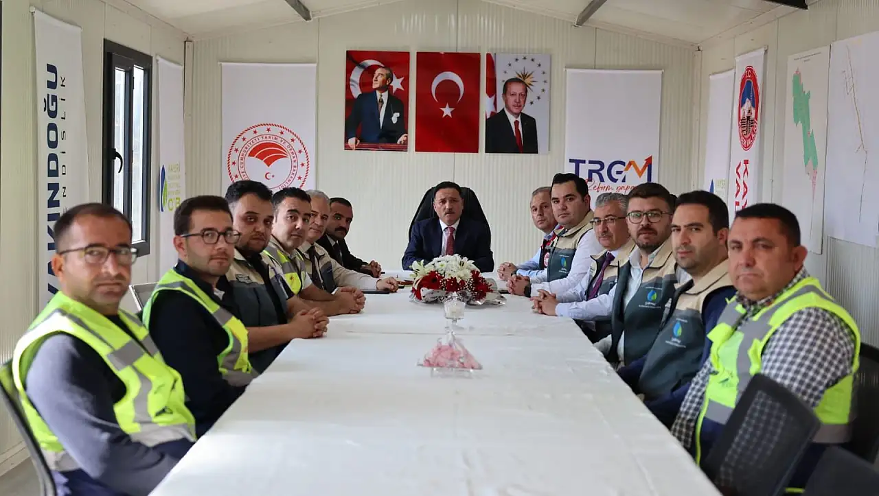 Vali Çiçek, ekonomiye 2 milyarlık doping etkisi oluşturacak bölgeyi ziyaret etti!