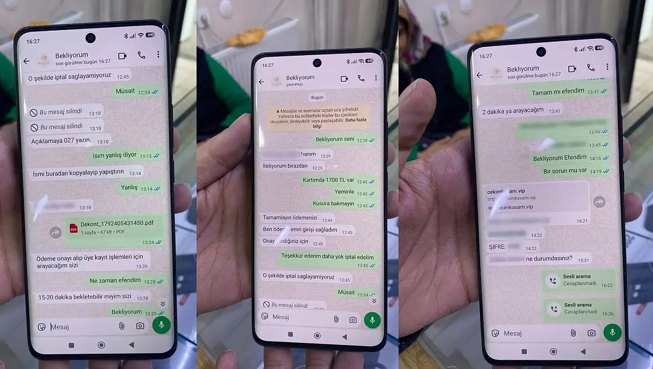 Sivaslı telefoncunun dikkati kadını dolandırılmaktan kurtardı!