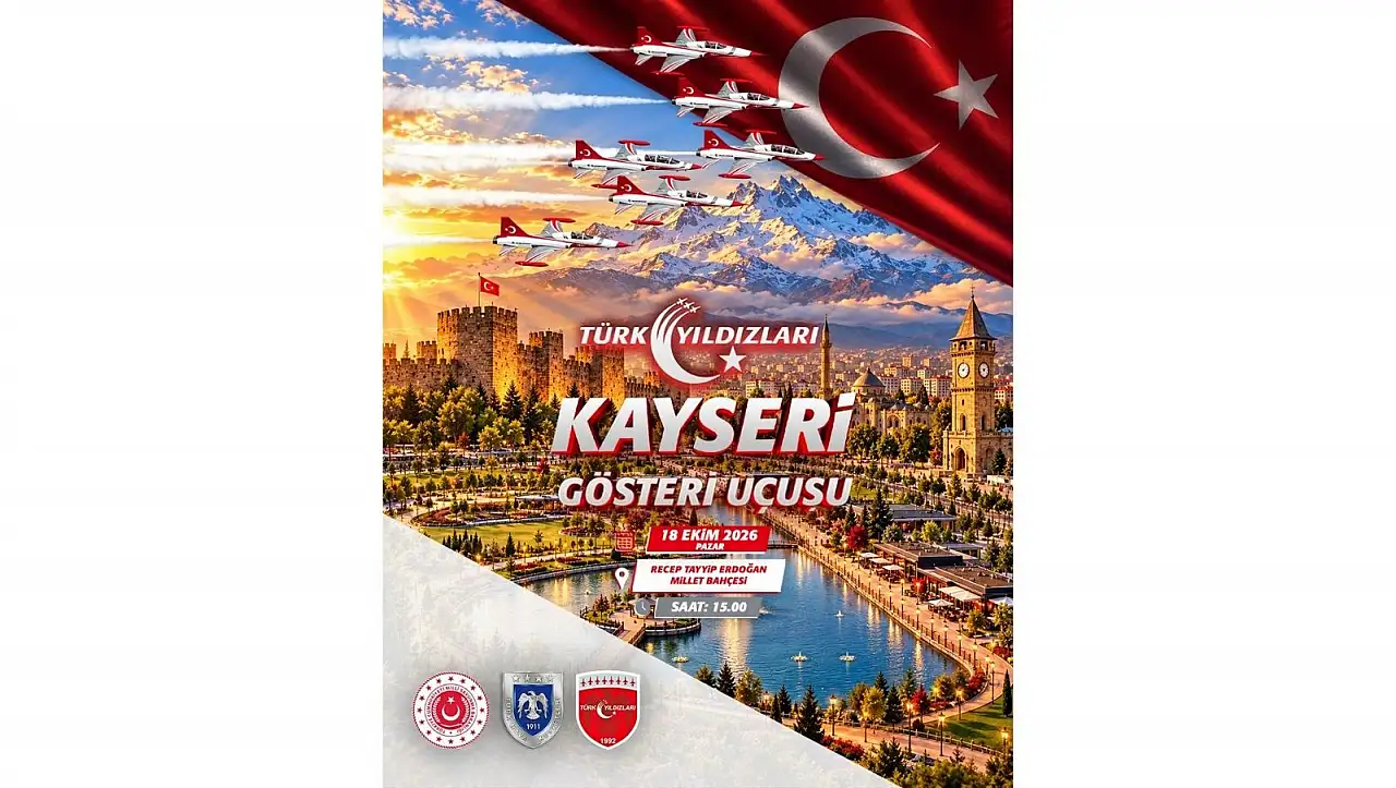 Türk Yıldızları'ndan nefes kesen davet: ''Hazır Mıyız Kayseri!''