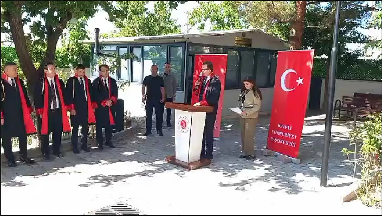 Develi'de hakim, savcı ve avukatlar bir araya geldi