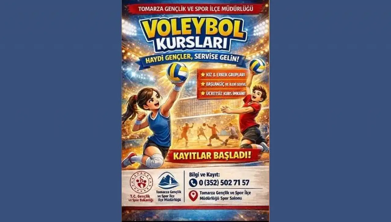 Tomarza'da gençler için sürpriz hamle: Başvurular açıldı