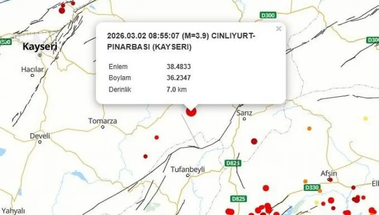 Sarız Fayı'na 15 kilometre! Kayseri'deki depremle ilgili uzmandan çarpıcı değerlendirme