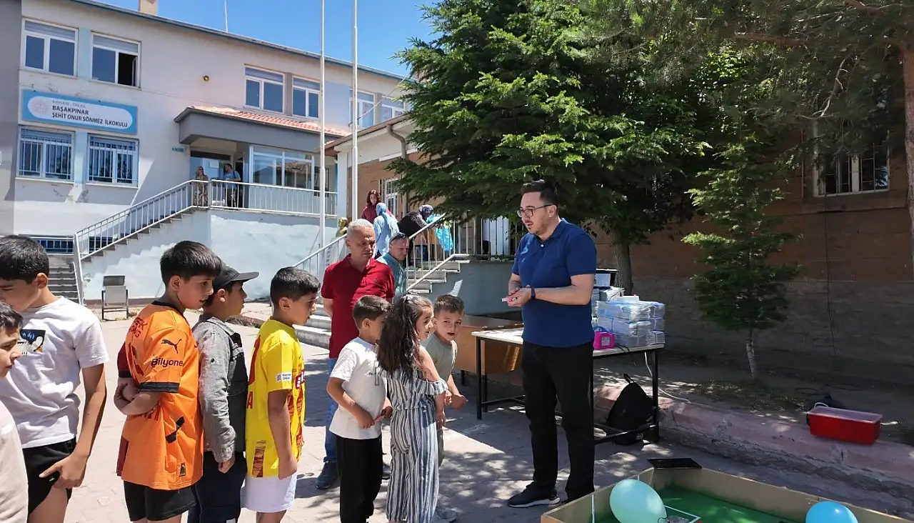 Kayseri Bilim Merkezi, ilkokul öğrencilerine unutulmaz anlar yaşattı!