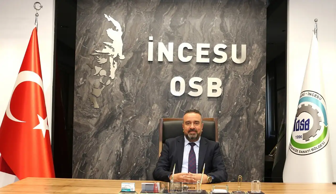 İncesu OSB Başkanı Püsküllü'den yeni yıl mesajı ''Çıtayı daha da yukarı taşıyacağız''