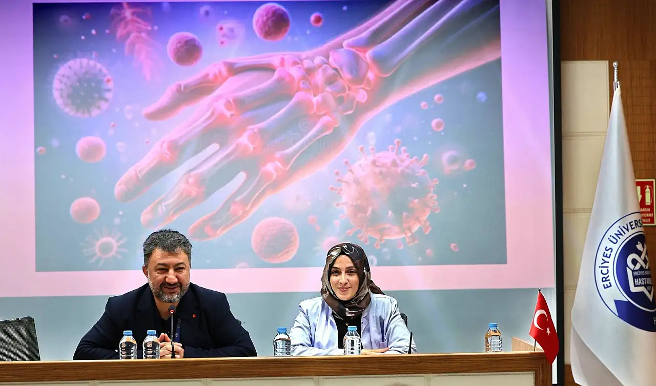 ERÜ Hastaneleri'nde etkinlik: Artrit hastalığına dikkat çekildi!