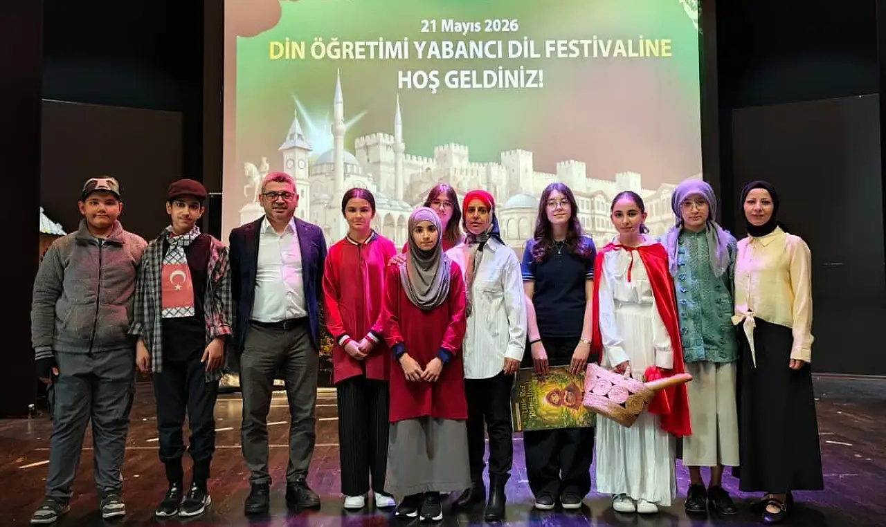 Kayseri'de farklı dilleri yansıtan etkinlik: Öğrenciler becerilerini konuşturdu!