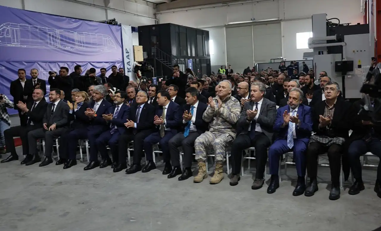 Kayseri'de yeni raylı sistem teknolojisi tanıtıldı