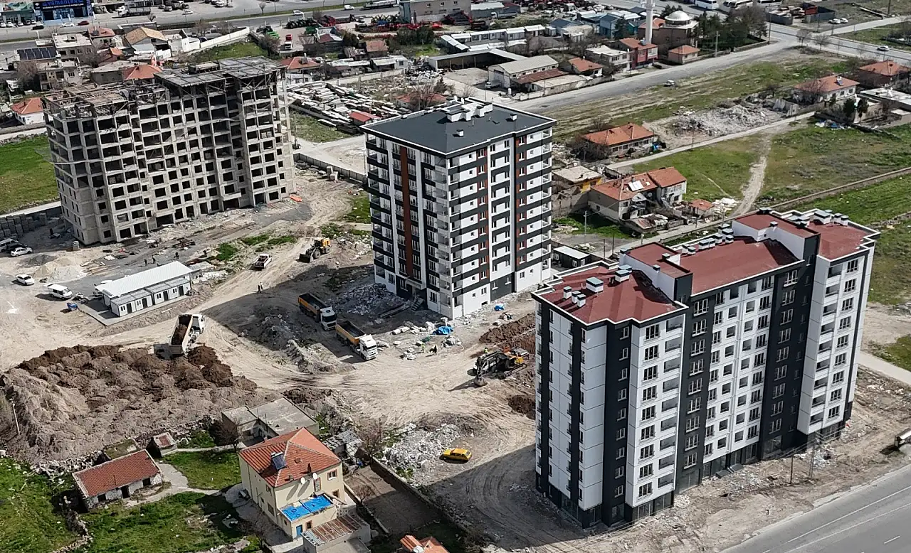 Melikgazi'de 223 dairelik projede çalışmalar devam ediyor