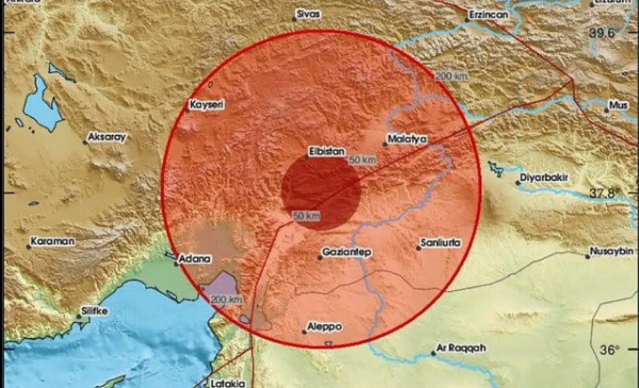 Deprem oldu! Kayseri'de hissedildi