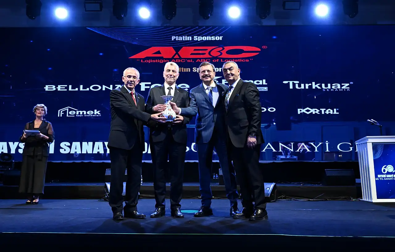 Kayseri'nin üretim gücünü ortaya koyan geceye katılım yoğun oldu!