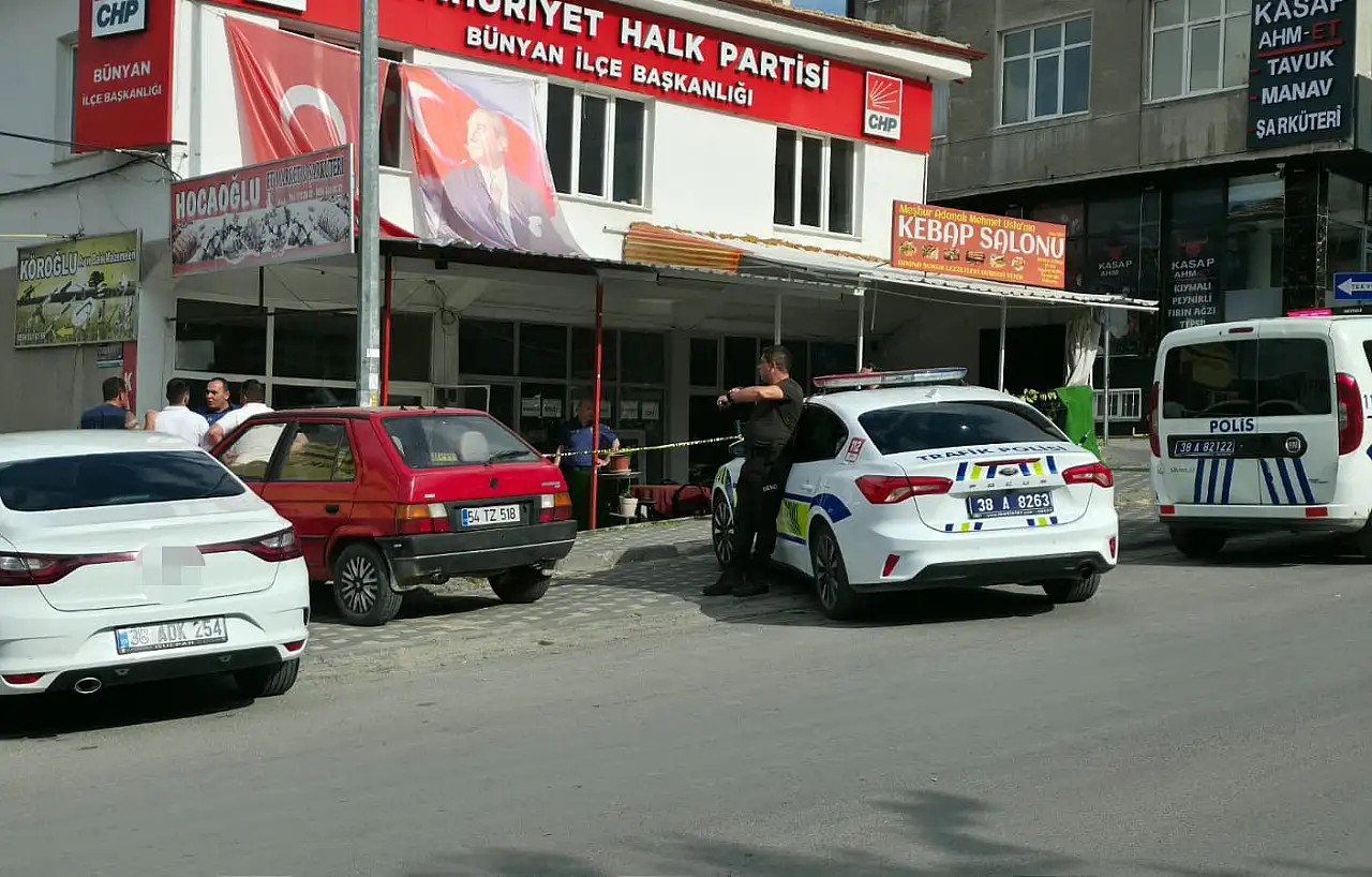 Kayseri'de esnaf tartışması: 1 ağır yaralı