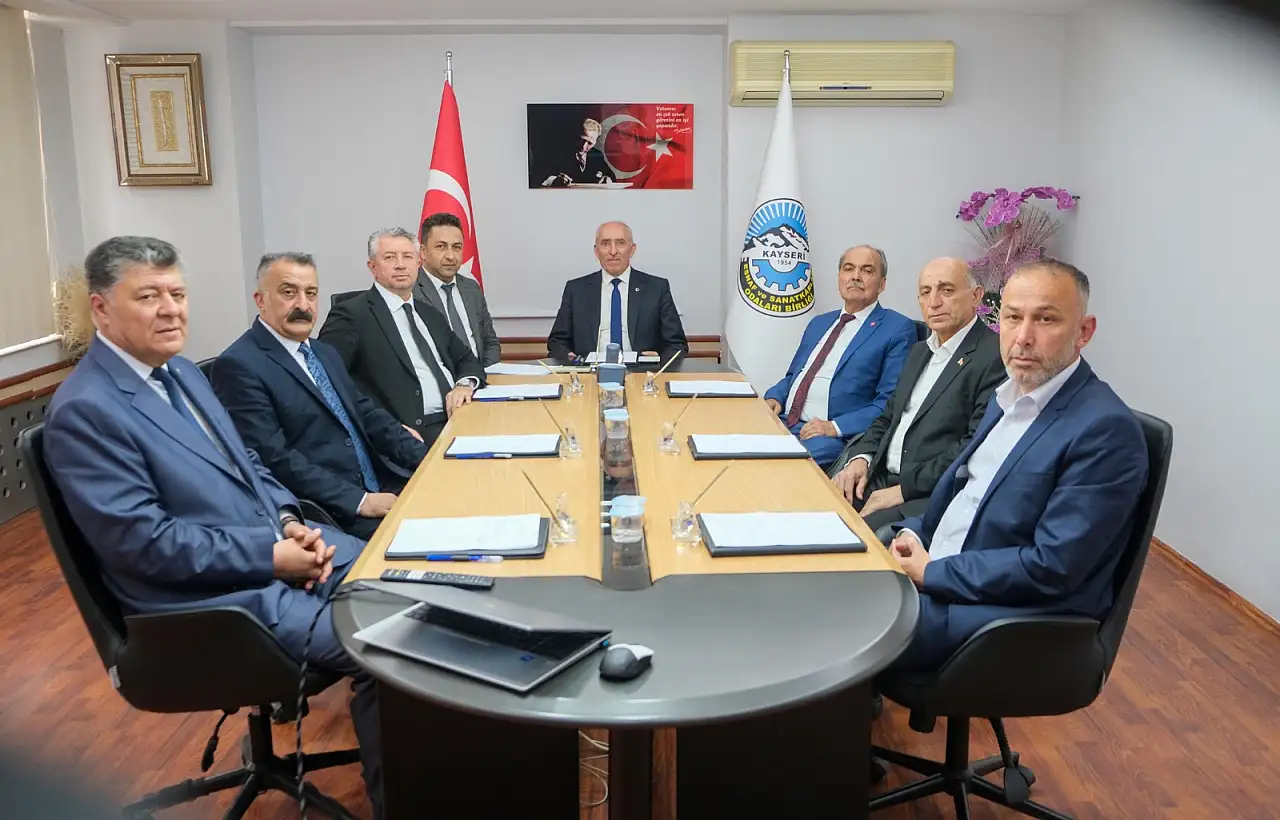 KESOB'un yeni yönetimi ilk kez toplandı!