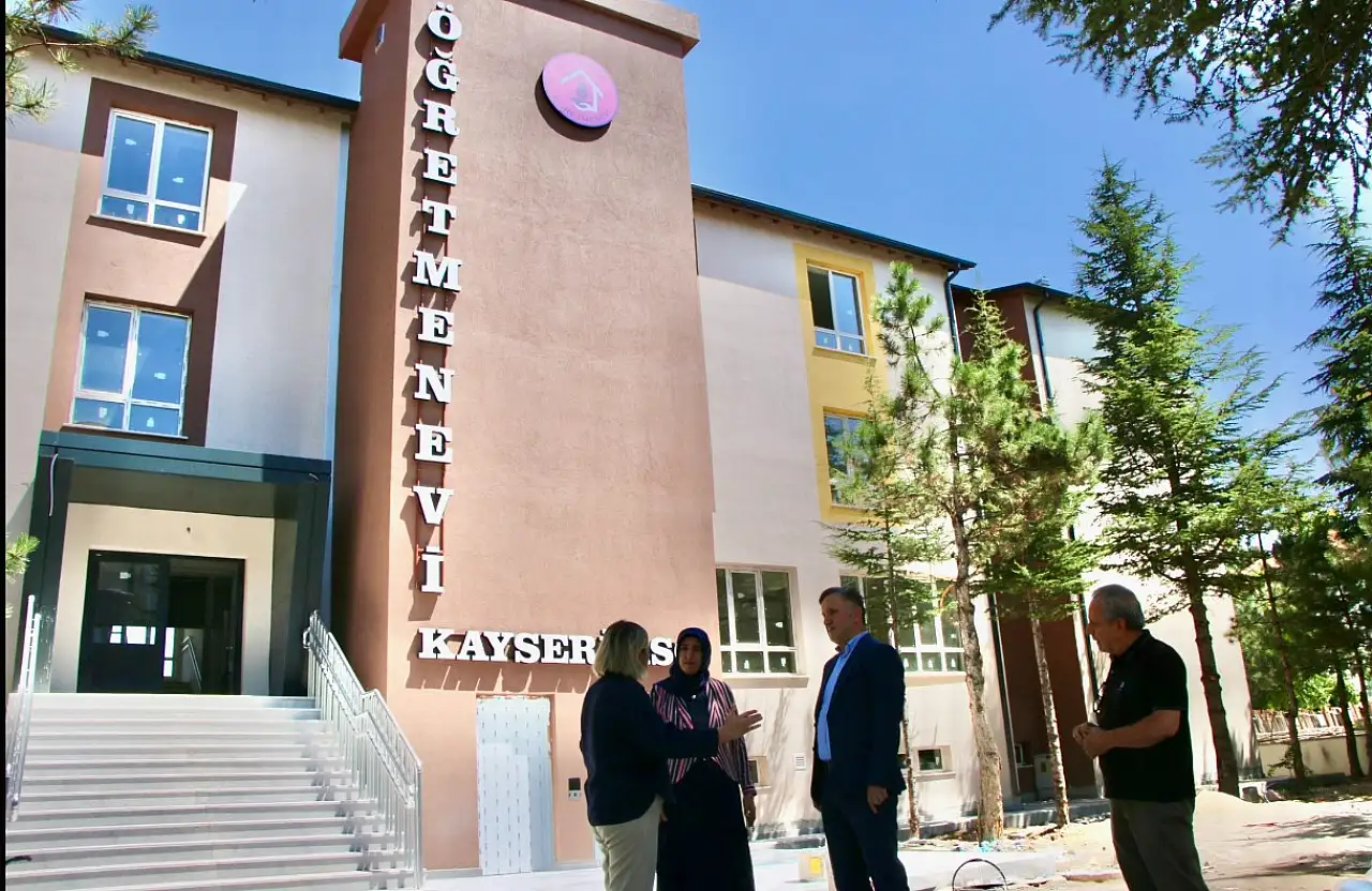 Talas Öğretmenevi gün sayıyor! Son hali paylaşıldı