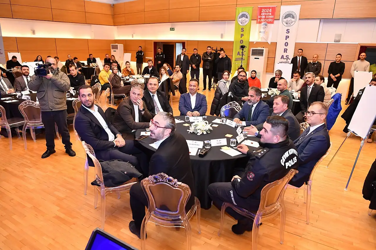 Kayseri'de 2029 Dünya Spor Başkenti Çalıştayı düzenlendi