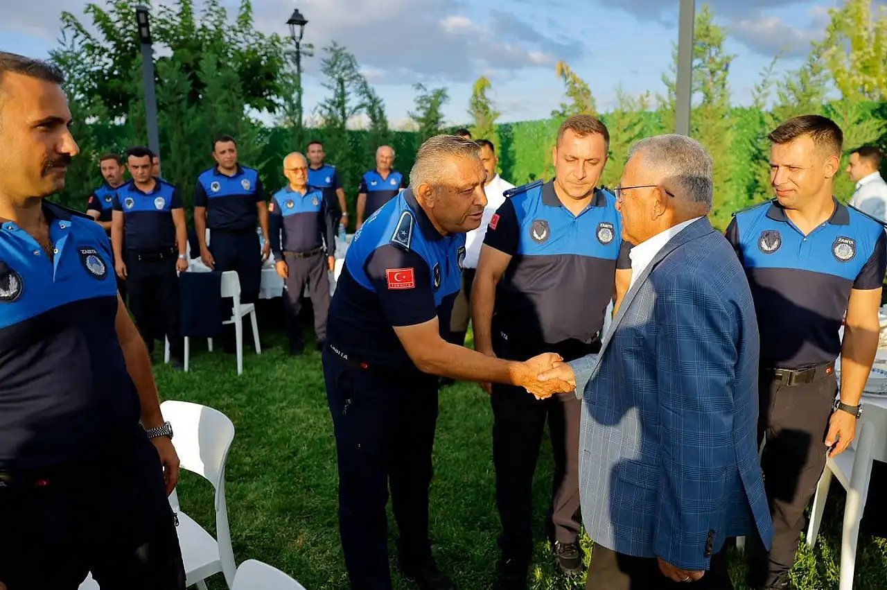 Kayseri'de zabıtanın 200'üncü yılı! Büyükkılıç'tan personele dikkat çeken mesaj