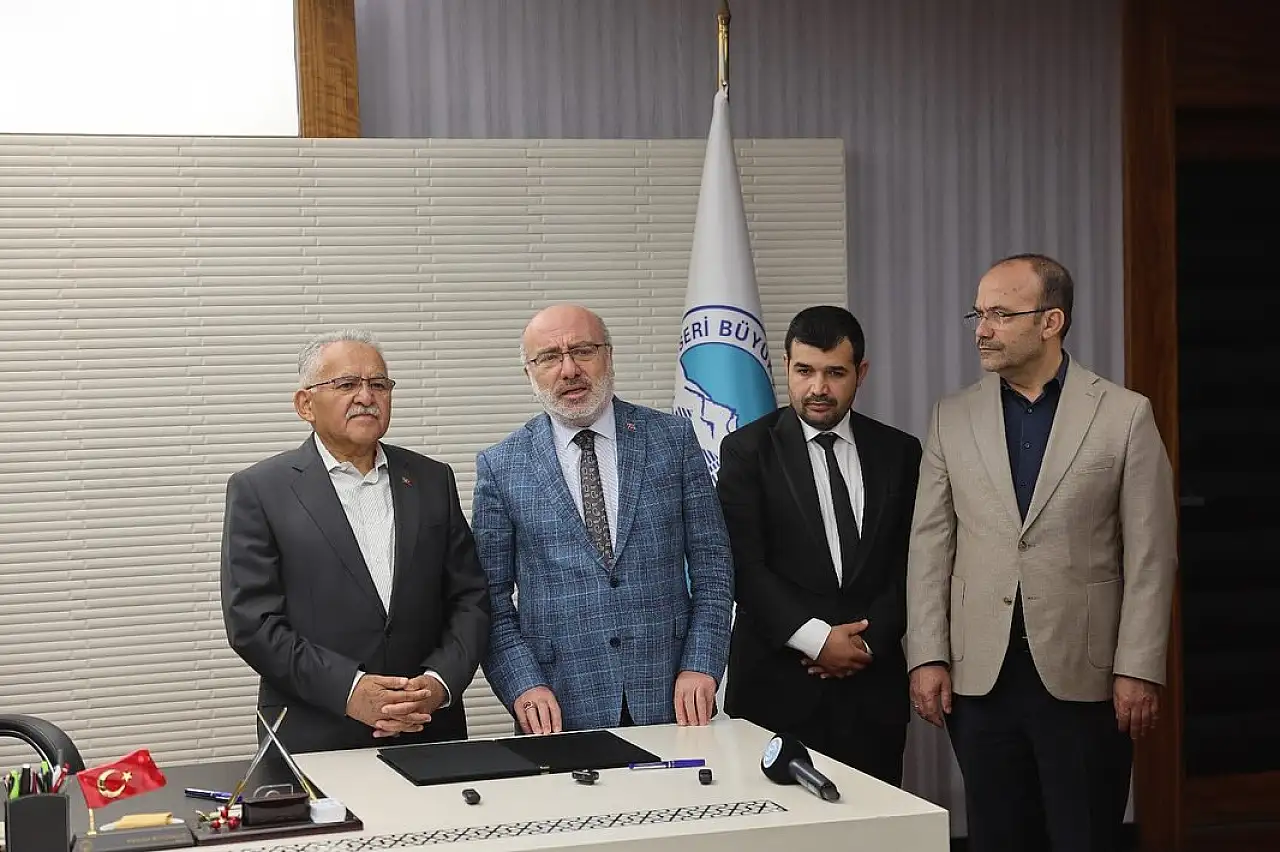 Kayseri Üniversitesi'ne sanat ve eğitim desteği - İmzalar atıldı!