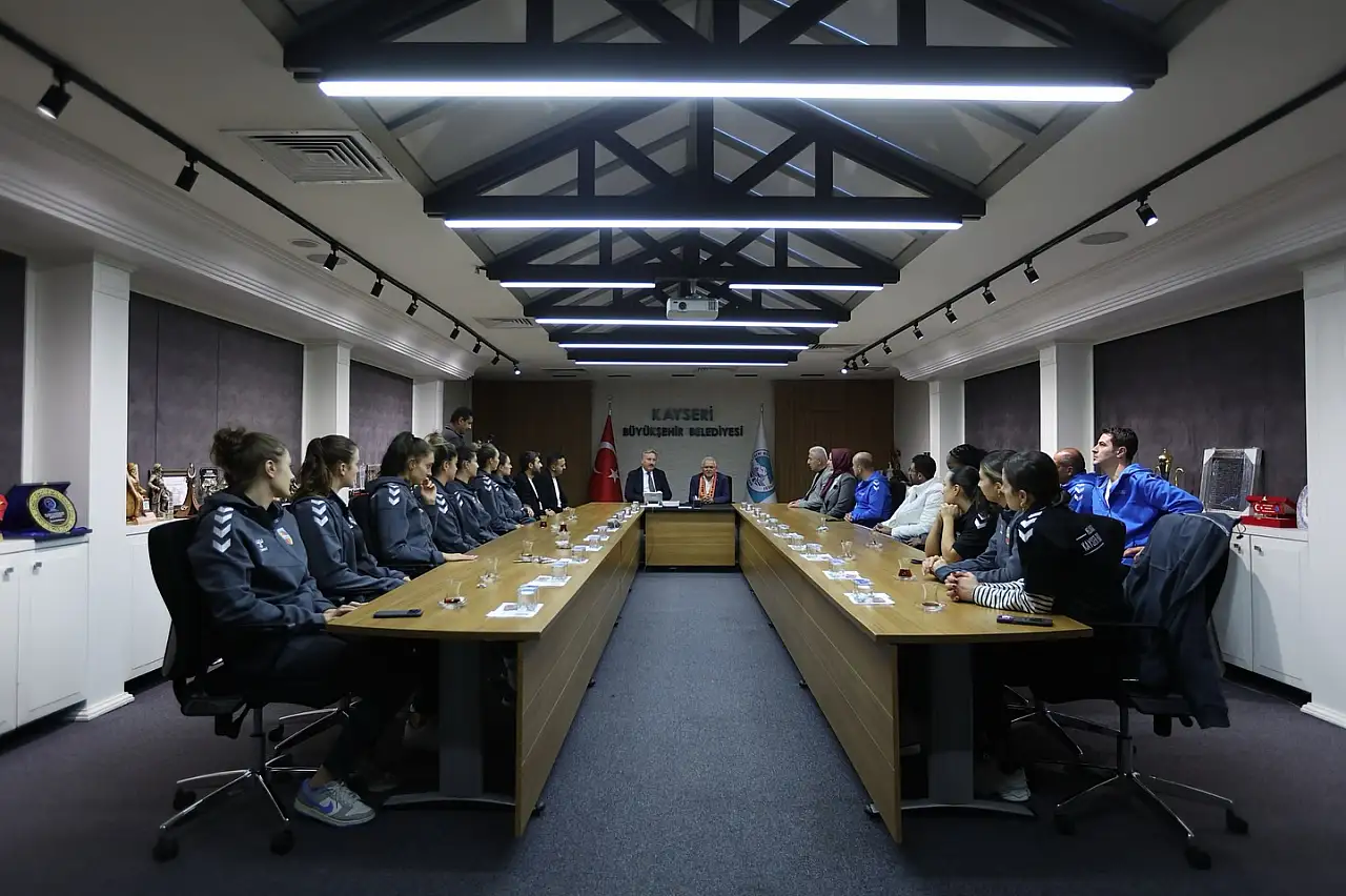 Melikgazi Kayseri heyetinden Büyükkılıç'a ziyaret!