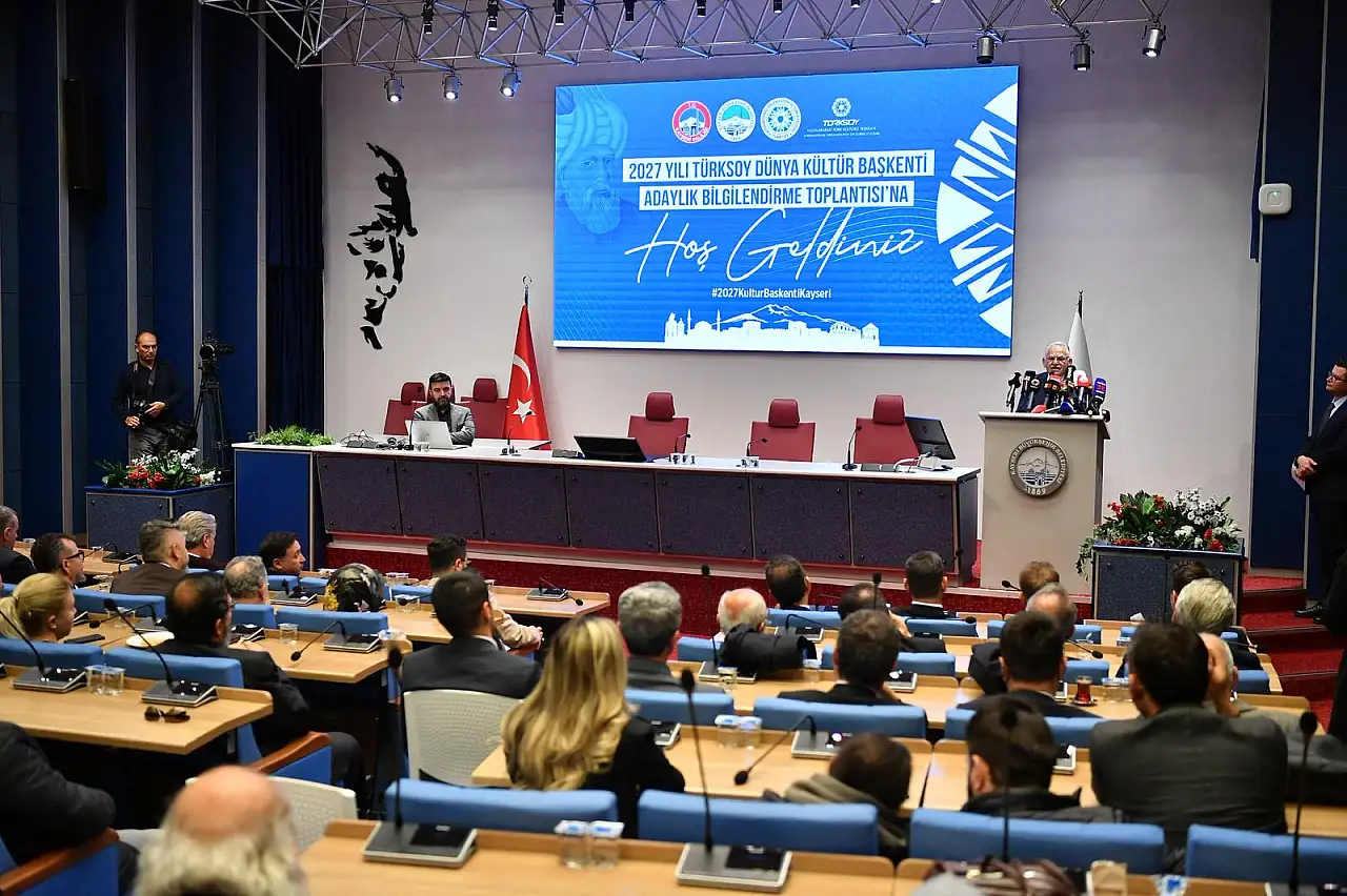 Kayseri, 2027 Türk Dünyası Kültür Başkenti için resmen yarışta!