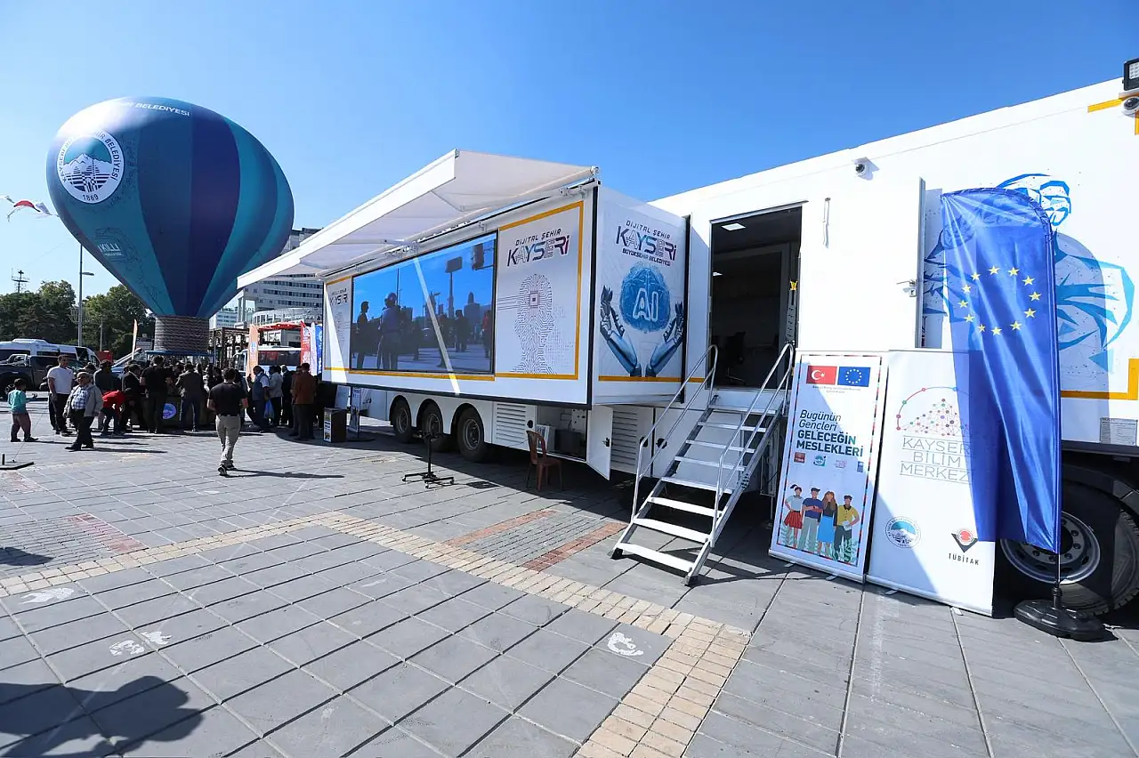 Kayseri teknolojiyle büyük dönüşümde pik yaptı: İşte Akıllı Şehircilik uygulamaları!