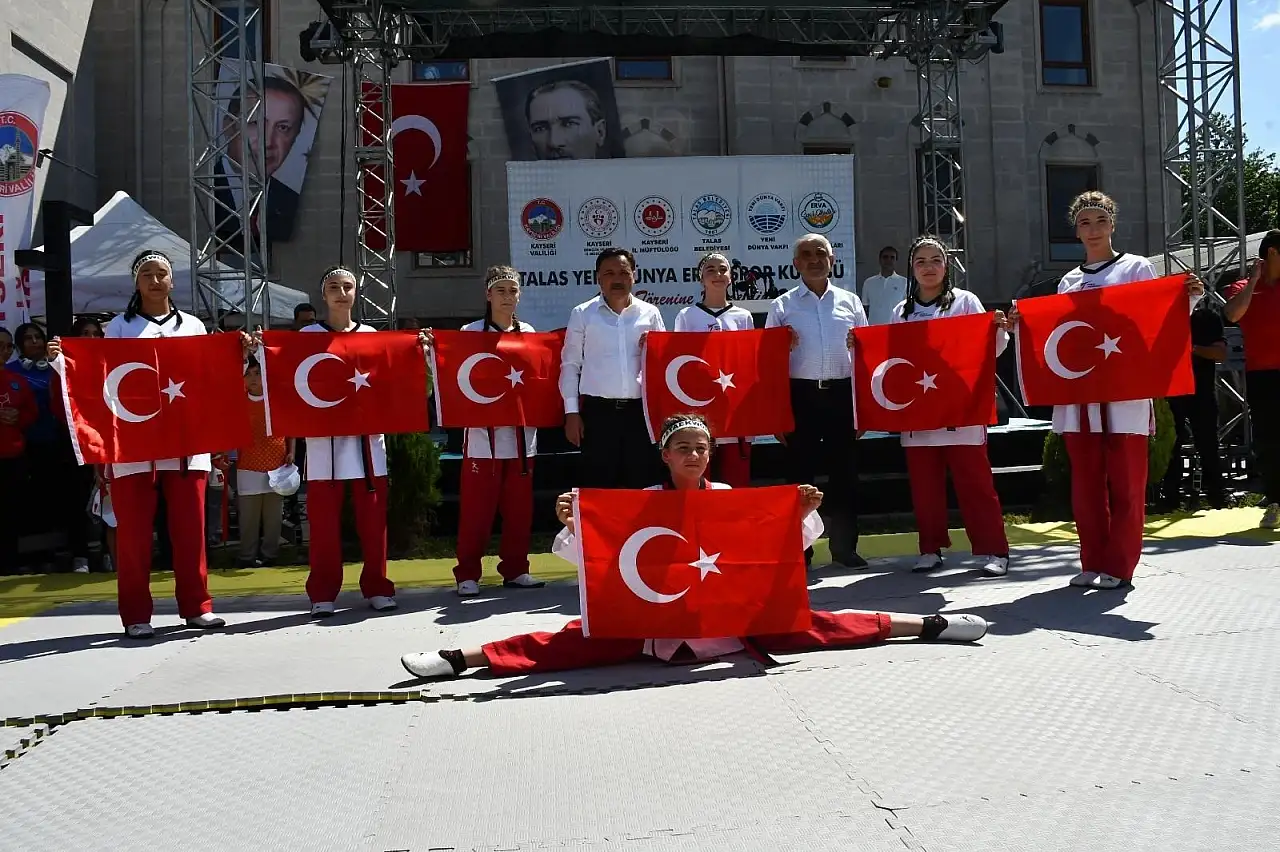 Kayseri'de ERVA ailesi büyüyor! 73'üncü spor okulu hizmete açıldı