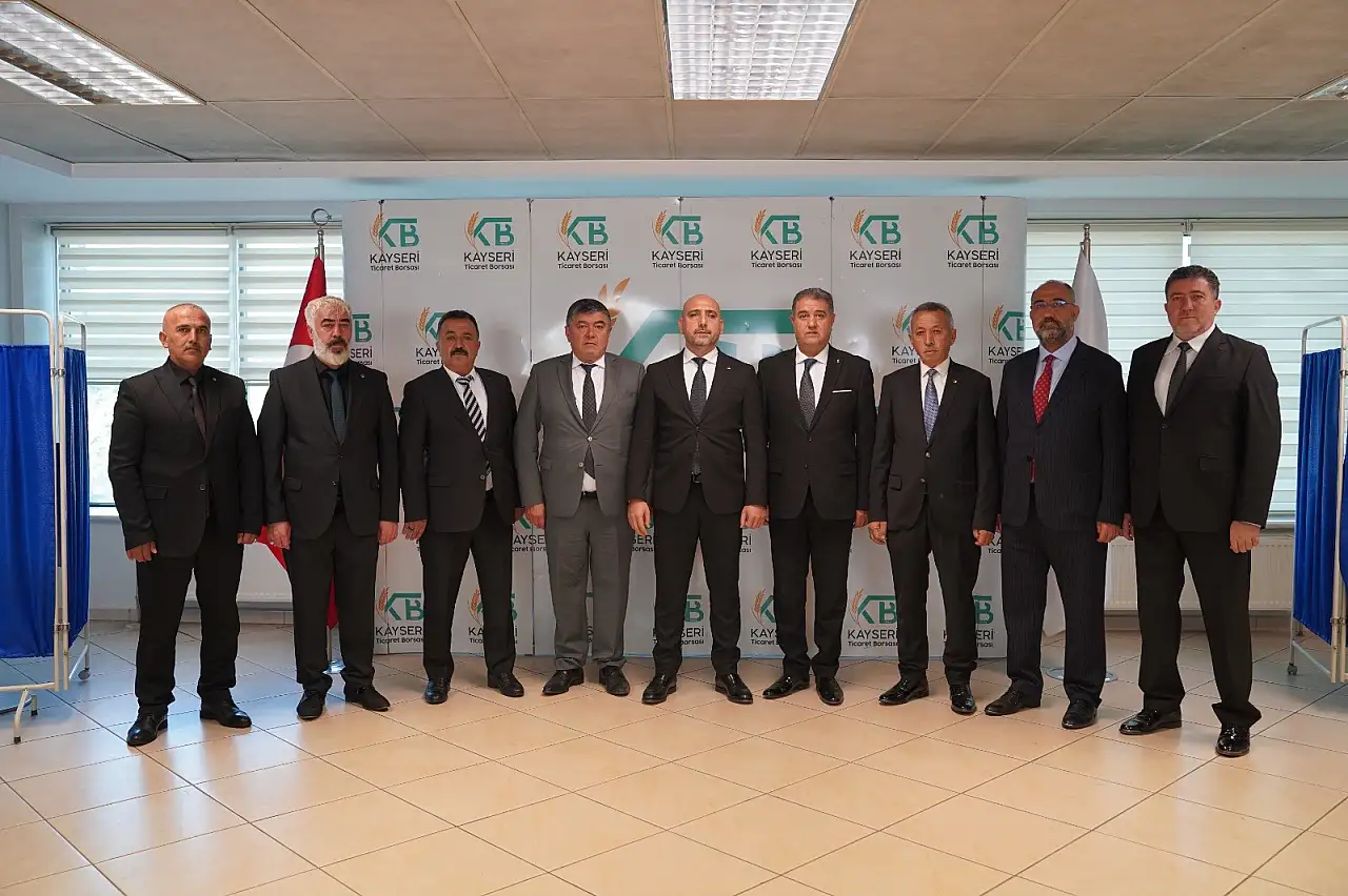 Kayseri Ticaret Borsası yeni döneme hazır: İşte görev dağılımı!