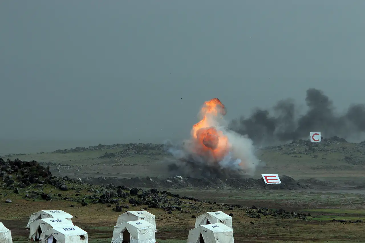 Erciyes-2025 Tatbikatı başarıyla tamamlandı: Komandolardan nefes kesen gösteri