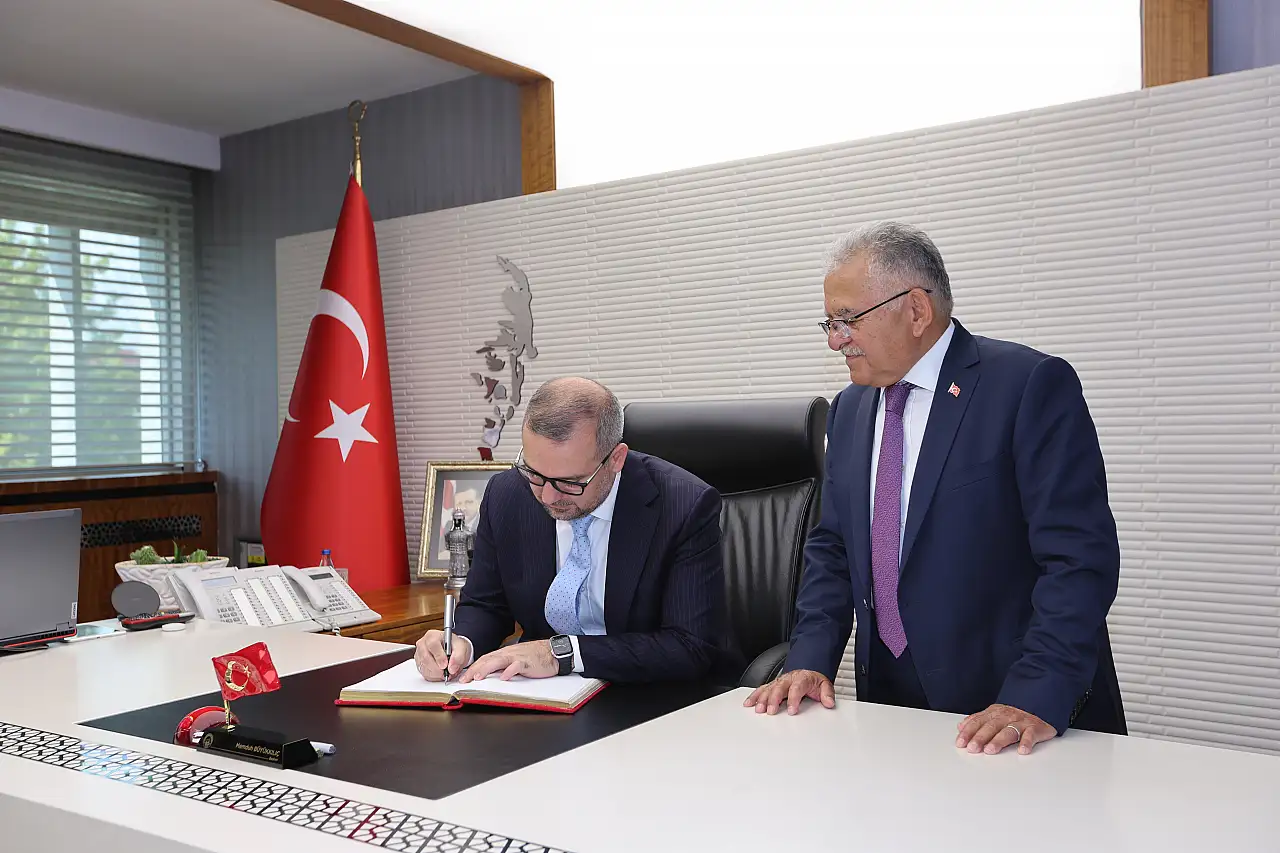 Merkez Bankası Başkanı Karahan'dan Büyükkılıç'a ziyaret!