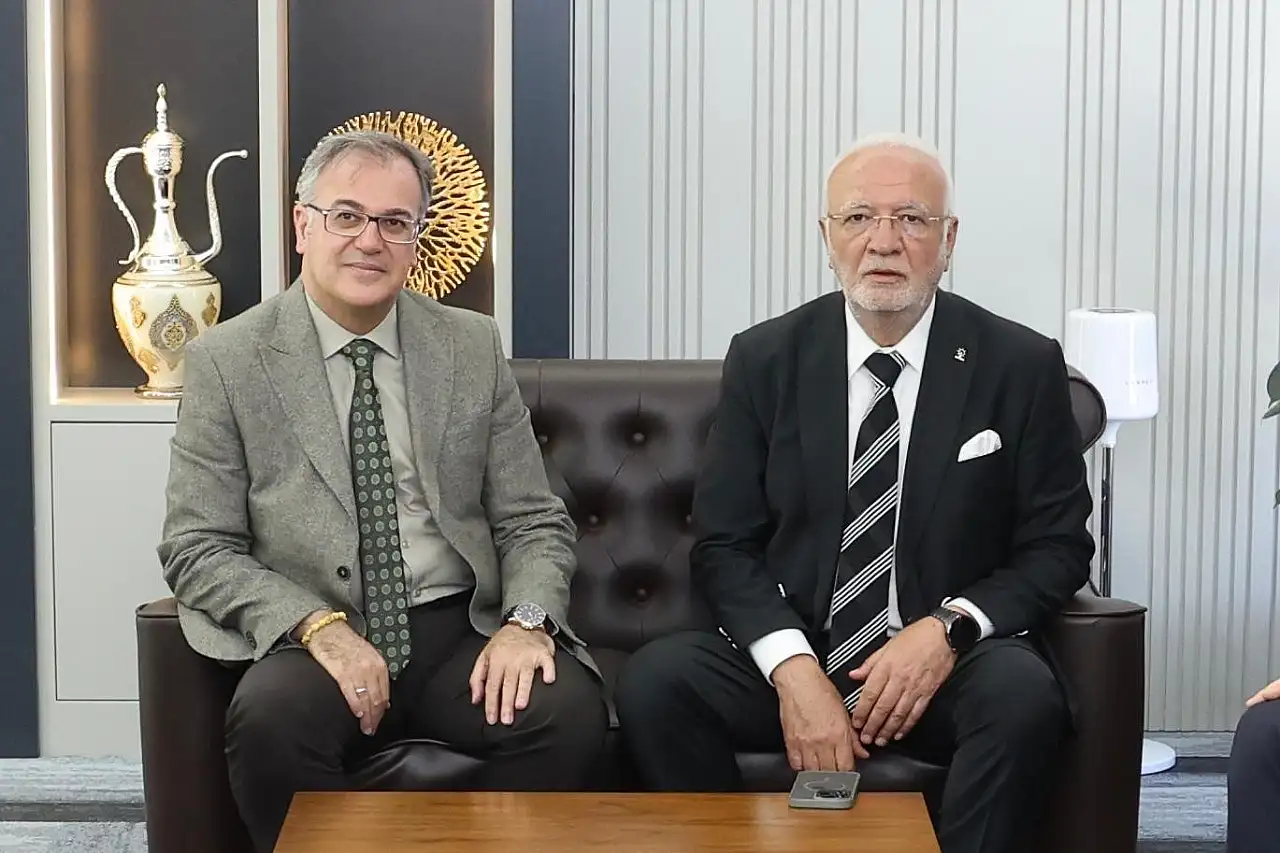 Kayseri protokolü Hacılar'da bir araya geldi...