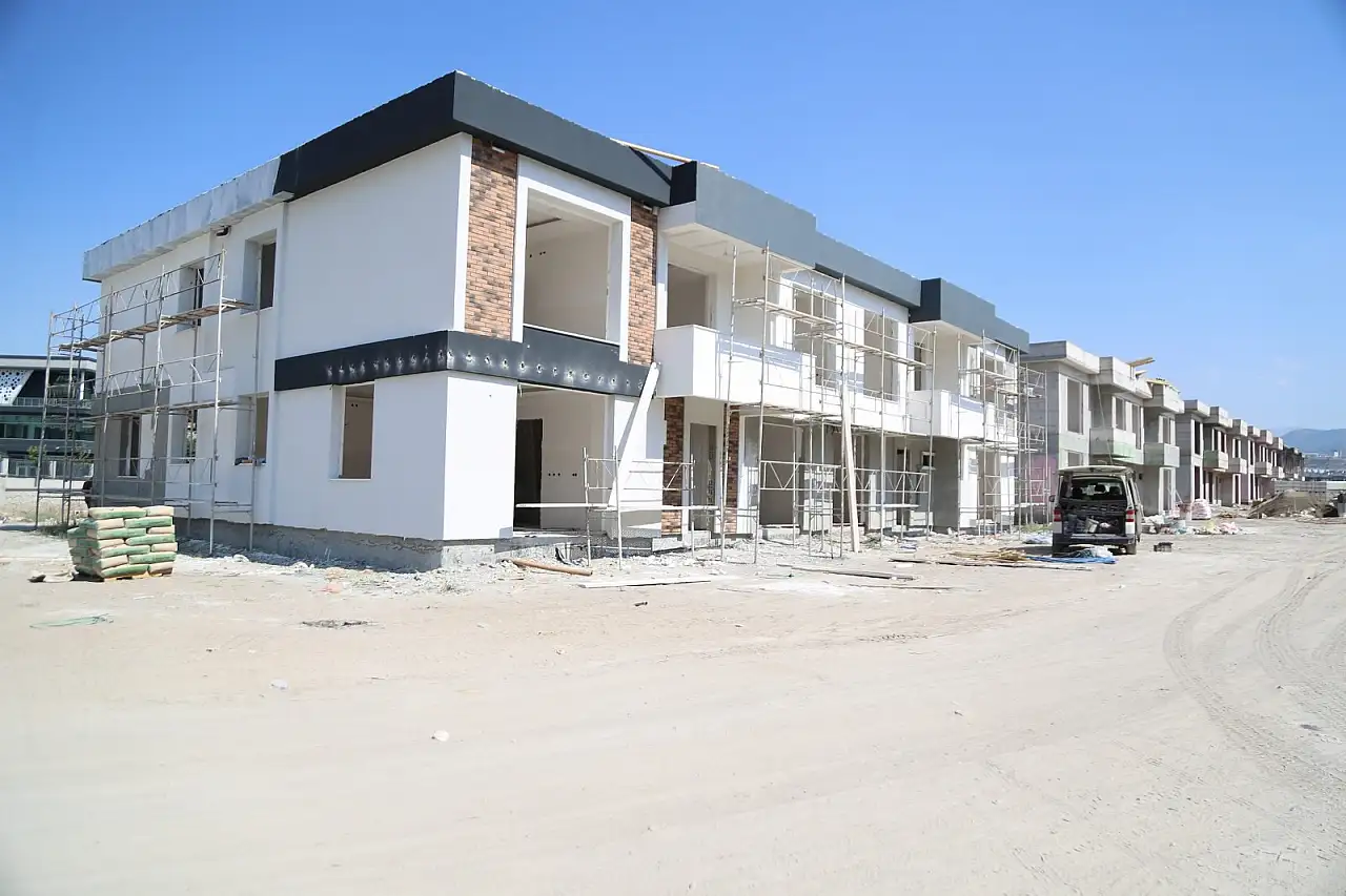 Kayseri'de yeni 120 bahçeli ev...