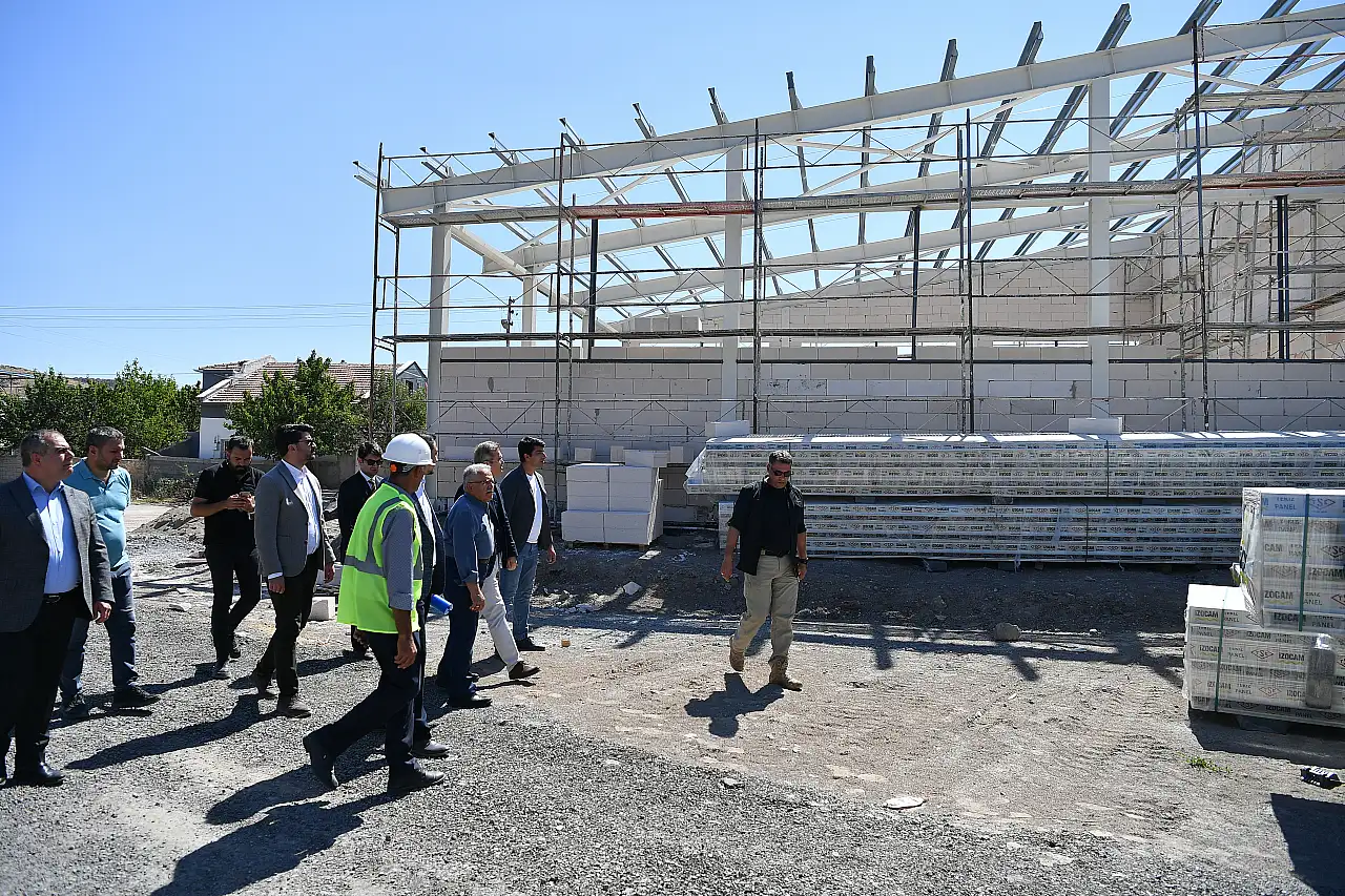 Kayseri'ye yeni itfaiye binası!