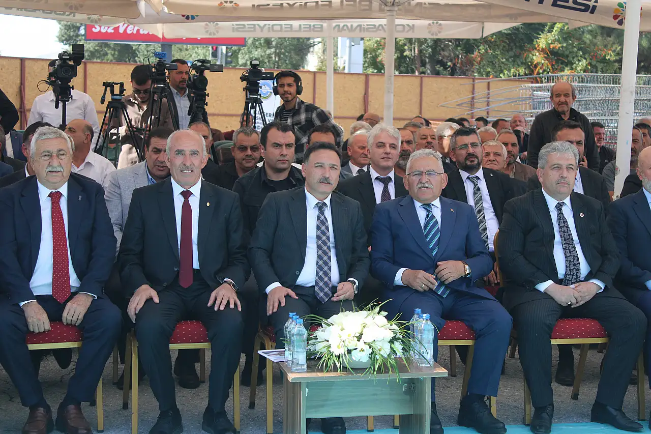 Vali Gökmen Çiçek: 'Bu proje Kayseri'ye yakıştı'