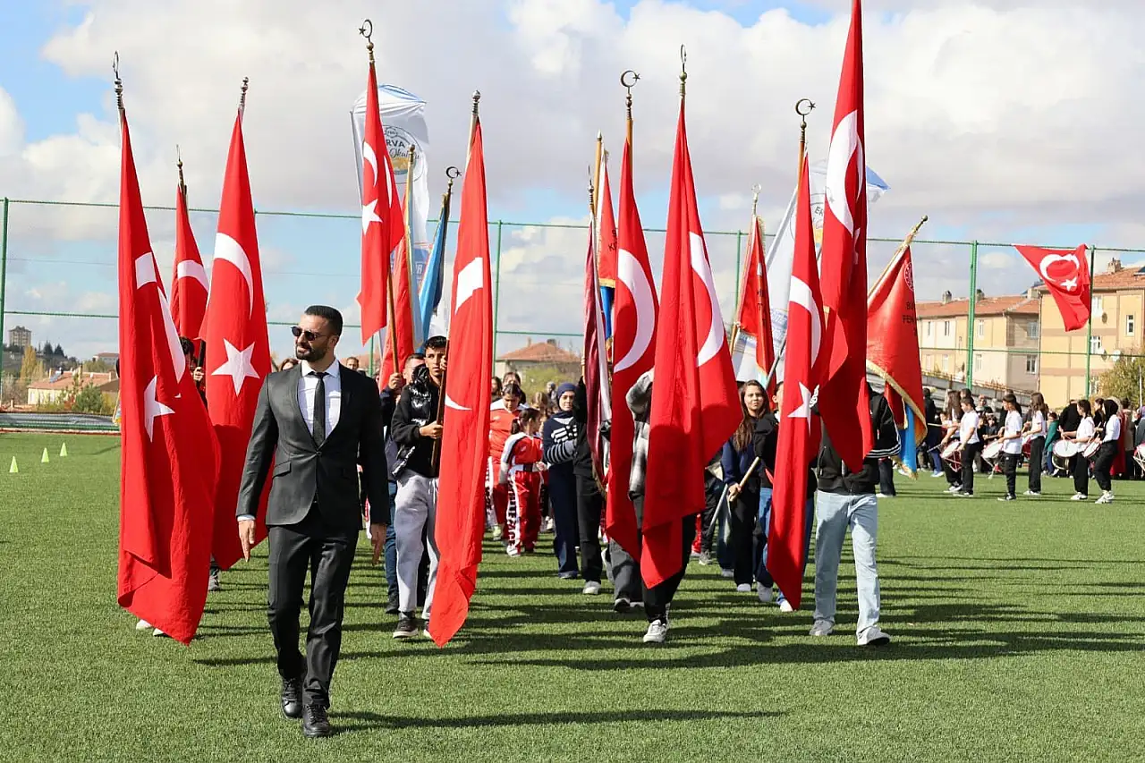 Kayseri'nin ilçelerinde 29 Ekim Cumhuriyet Bayramı coşkusu!