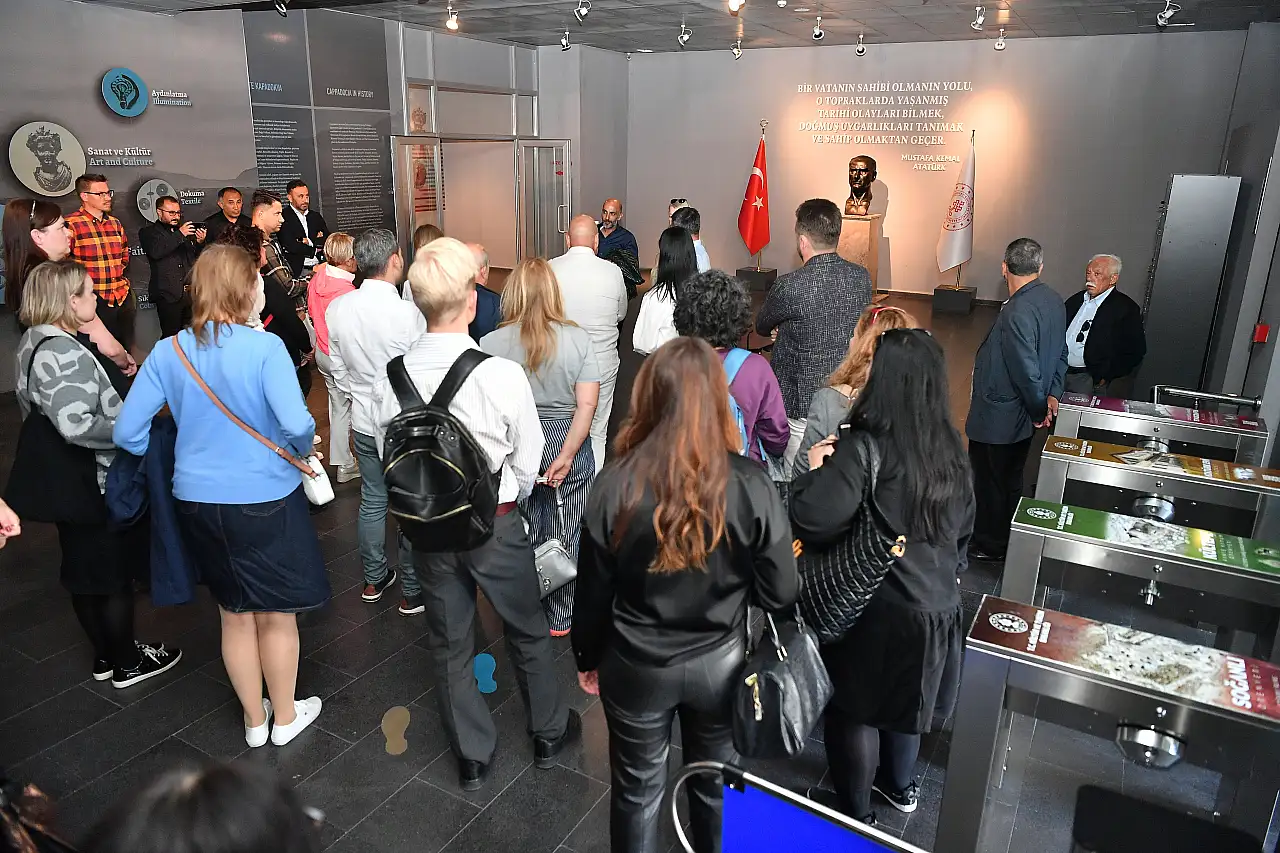 Finlandiya Büyükelçisi Kayseri'ye hayran kaldı!