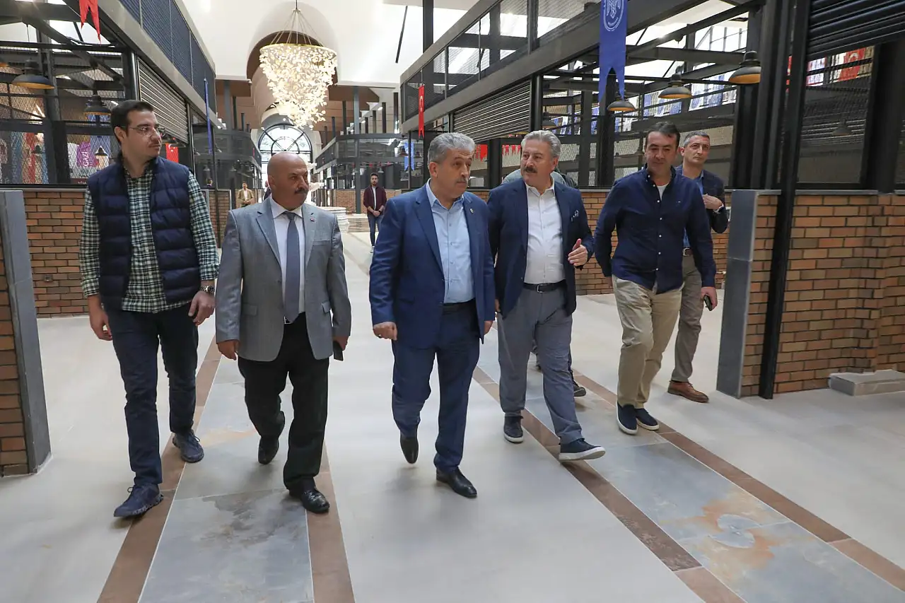 Melikgazi'nin vizyon projesine önemli ziyaret: Kimler katıldı?