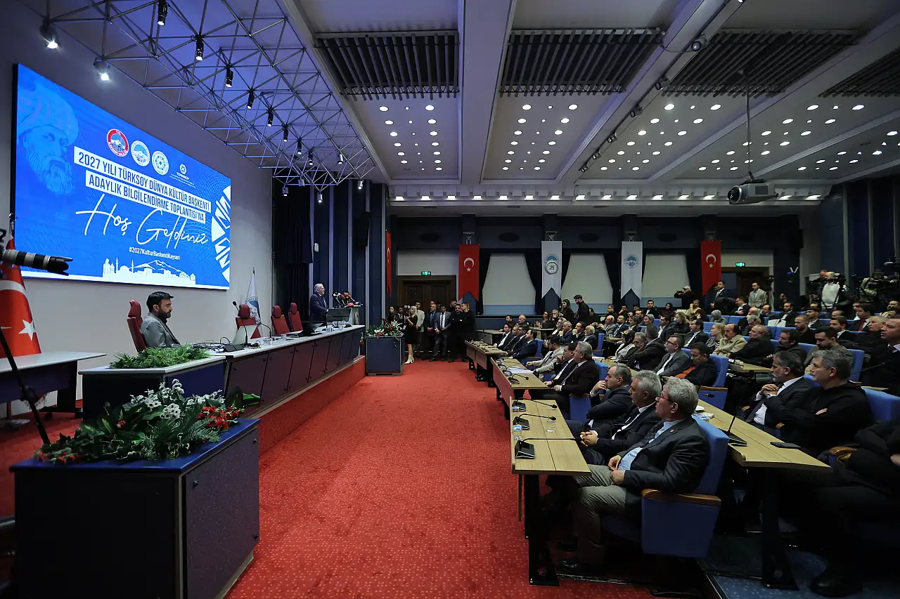 Kayseri, 2027 Türk Dünyası Kültür Başkenti için resmen yarışta!