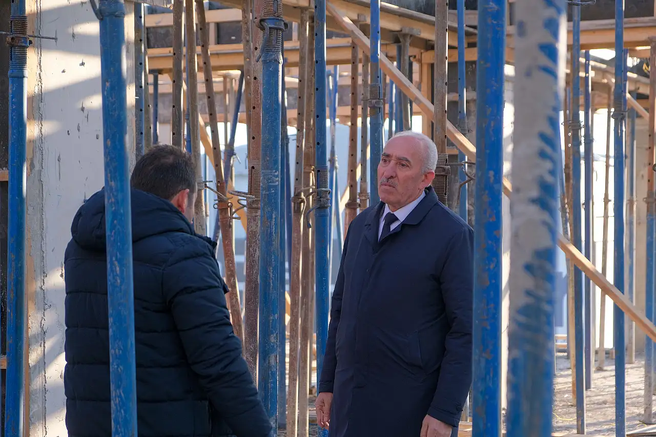 Kayseri'deki yeni hizmet binasının 78 günde geldiği nokta görenleri şaşırttı!