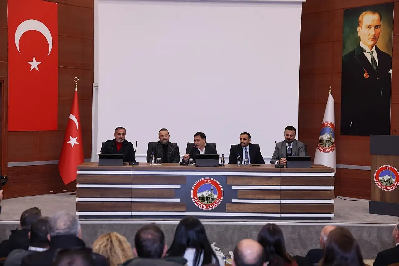 Vali Çiçek'ten Kayseri'nin turizmi için önemli toplantı!