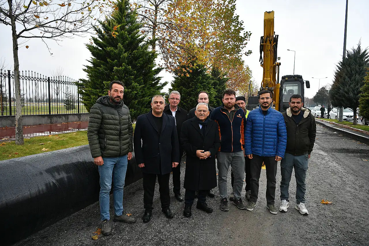 Kartal Kavşağı şantiyesinde altyapı mesaisi!