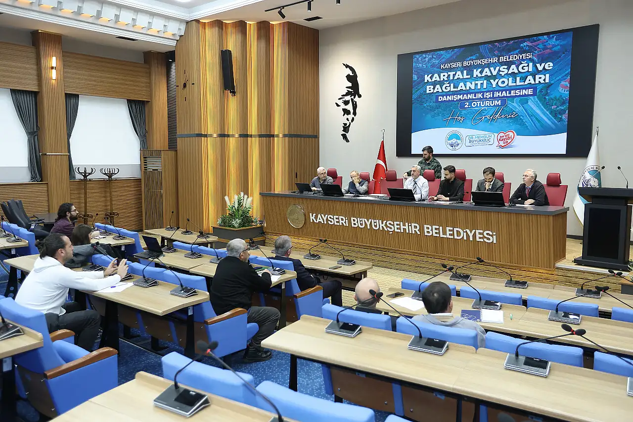 Kayseri Kartal Kavşağı projesinde ikinci oturum!