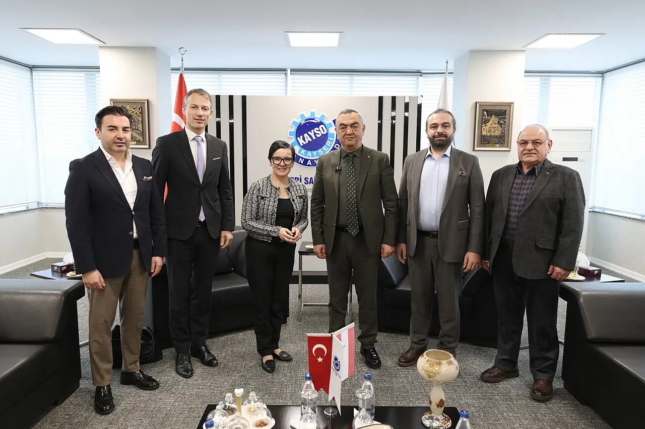 Avusturya Büyükelçisi Juen'den KAYSO'ya ziyaret!