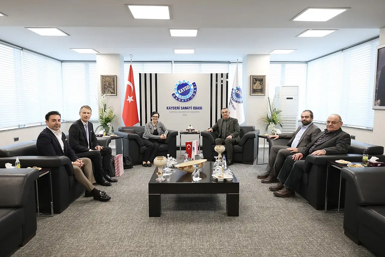 Avusturya Büyükelçisi Juen'den KAYSO'ya ziyaret!
