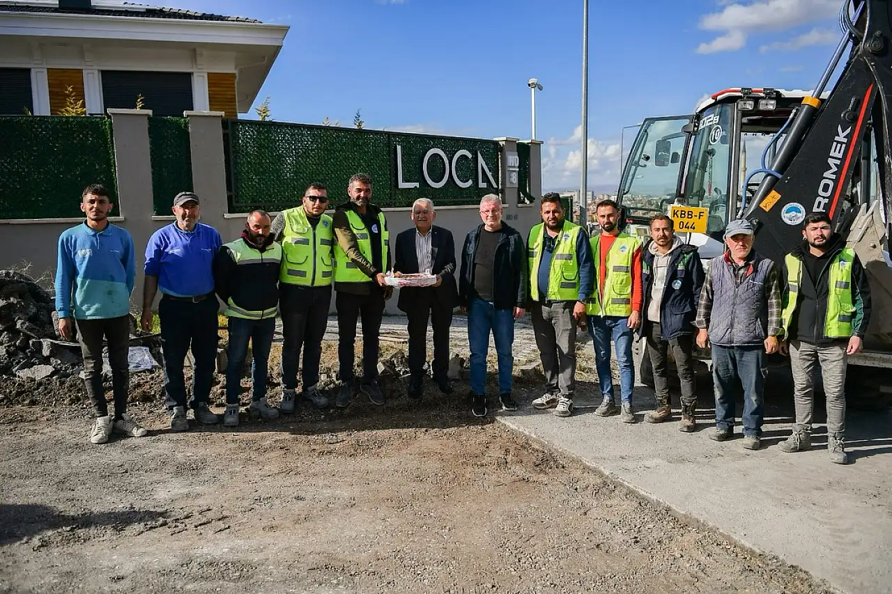 Büyükşehir'den kot düzenleme çalışması: Başkan Büyükkılıç yerinde inceledi!
