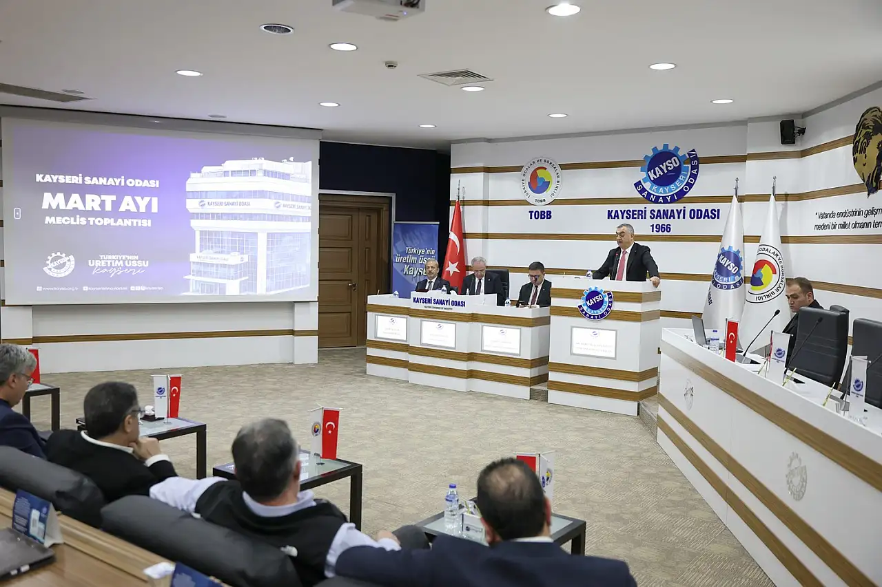 KAYSO Başkanı Büyüksimitci en önemli önceliğimiz diyerek dikkat çekti!