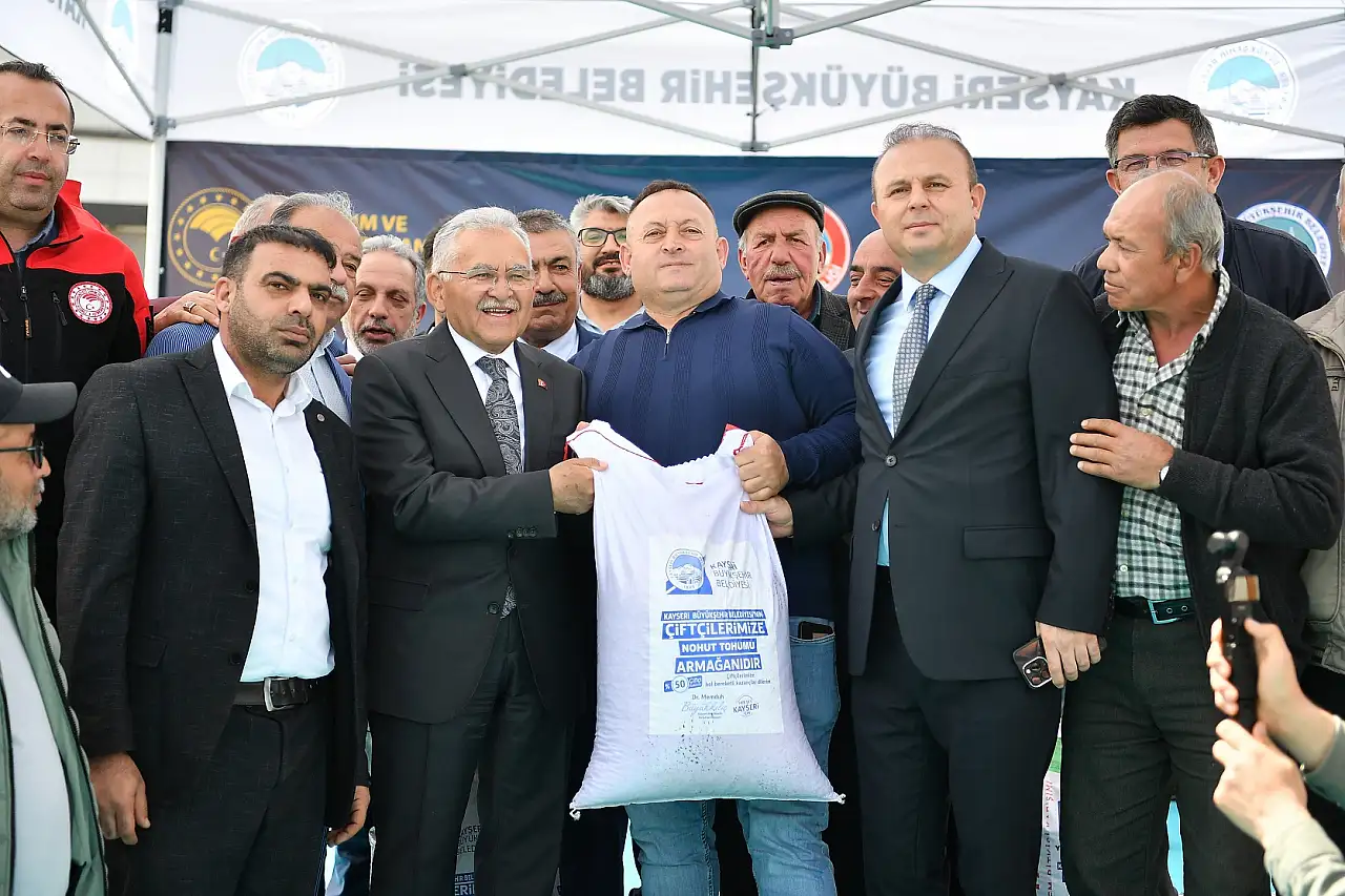 Kayseri'de üreticiye rekor destek