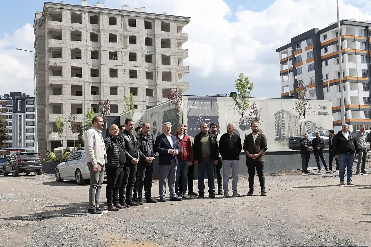 Başkan Palancıoğlu'ndan yerinde inceleme: 20 blok için harekete geçildi!