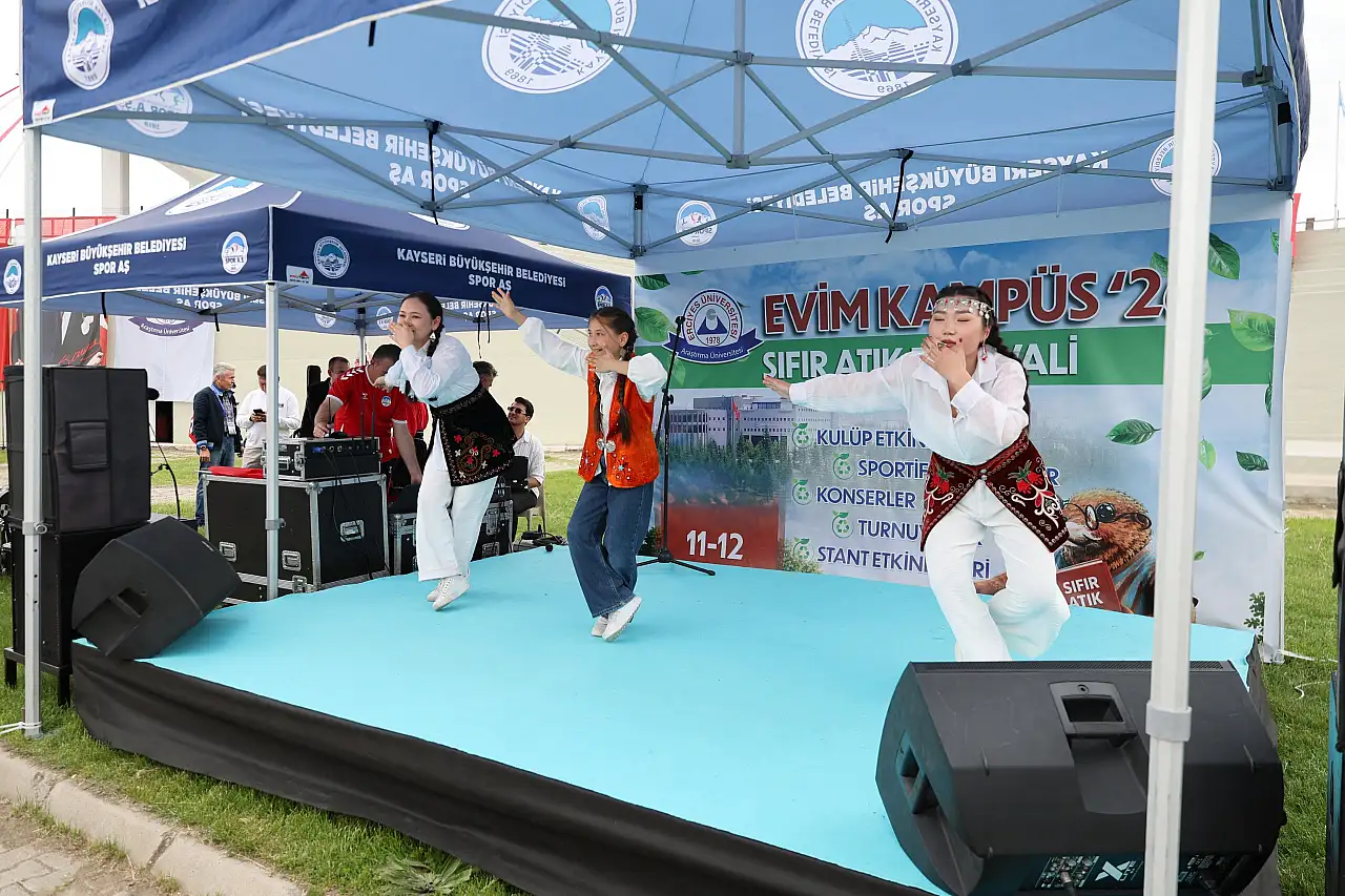 Erciyes Üniversitesi'nde festival başladı: Bu yıl hangi tema belirlendi?