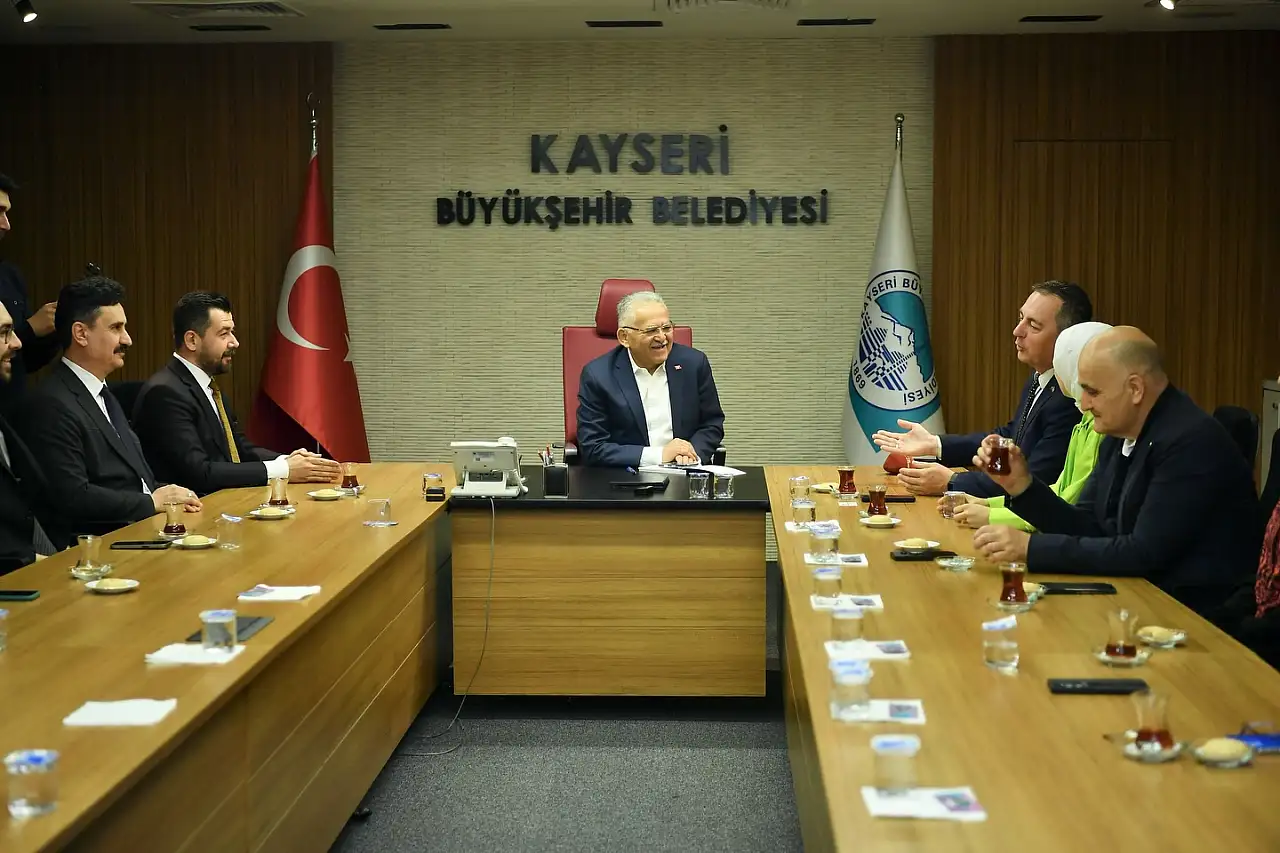 Bosna Hersek Dostluk Köprüleri Heyeti Başkan Büyükkılıç'ı ziyaret etti