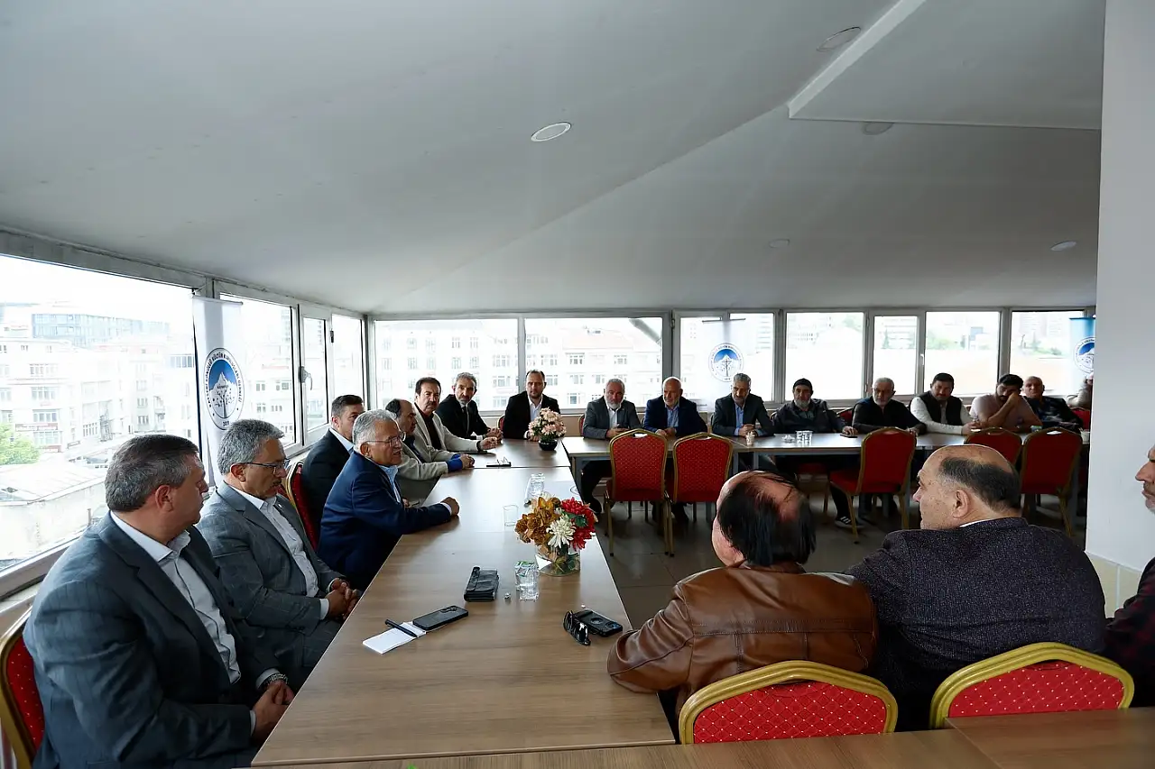 Gönüllü kültür kuruluşları temsilcileri ile bayramlaşma