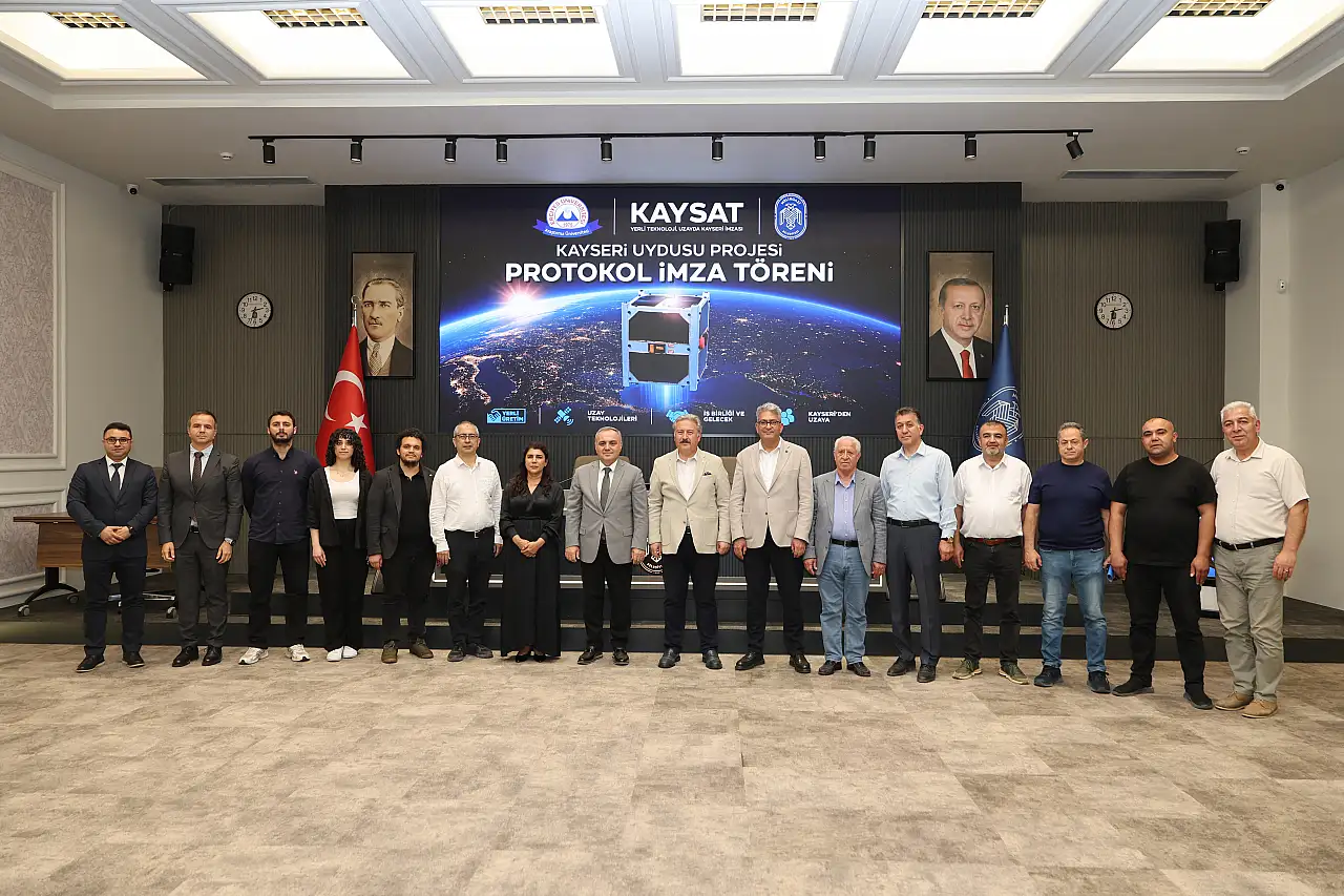 ERÜ'de gururlandıran gelişme: Yerli ve milli üretim KAY-SAT için ilk adım atıldı!