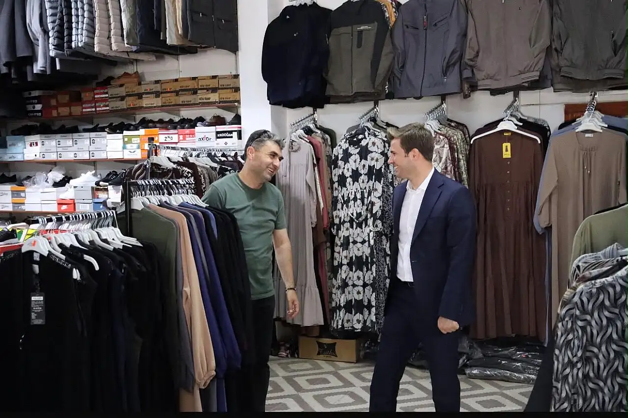 Özvatan Kaymakamı Naifoğlu'ndan esnaf ziyareti!